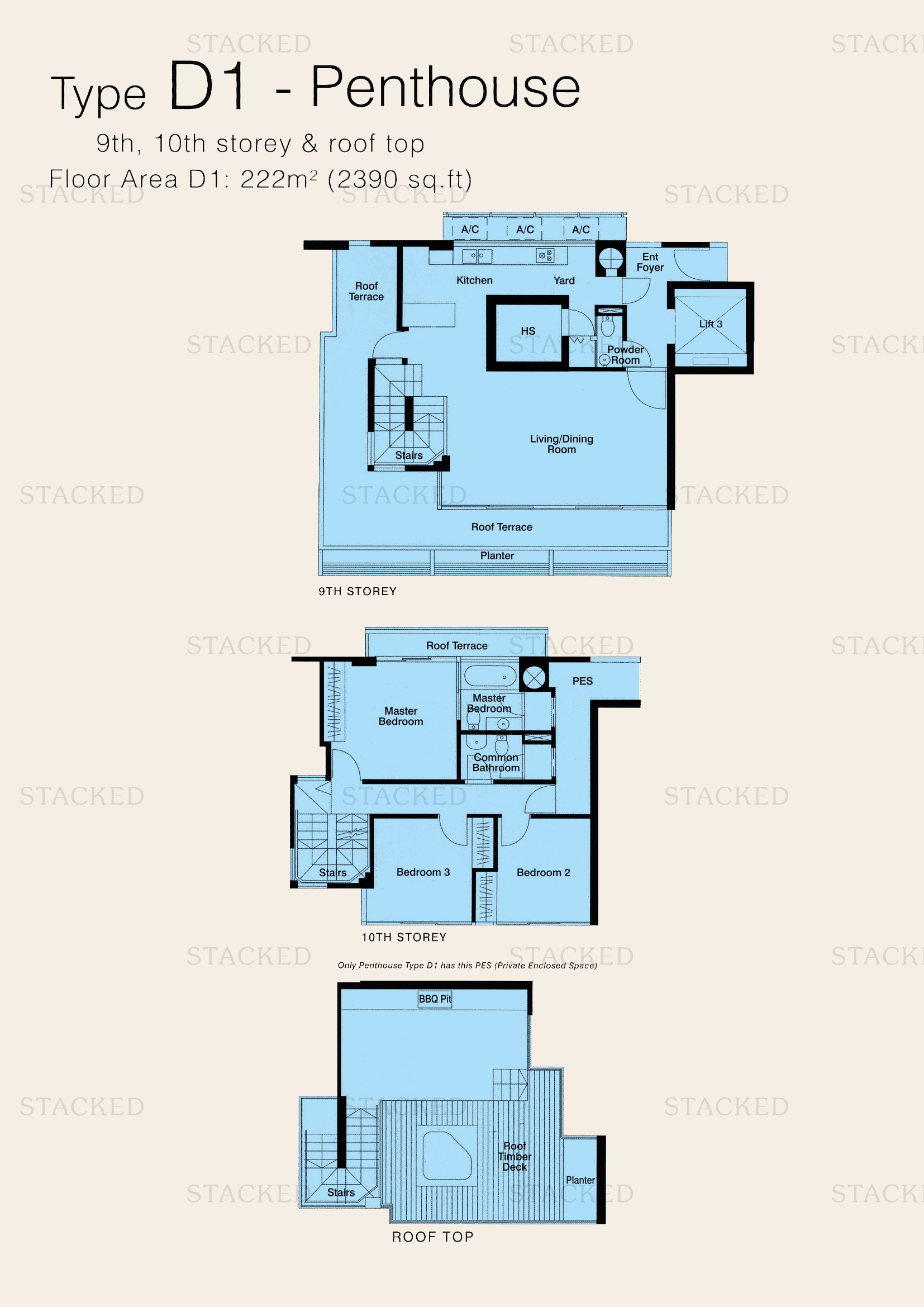 Stacked homes Balmoral Crest Singapore Condo Floor Plans, Images And